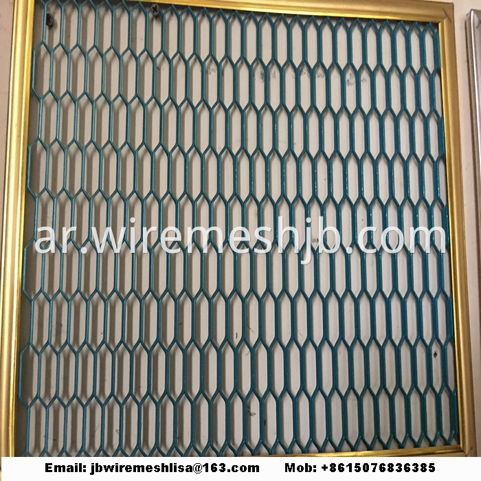 Galvanized Hexagonal Expanded Metal Mesh